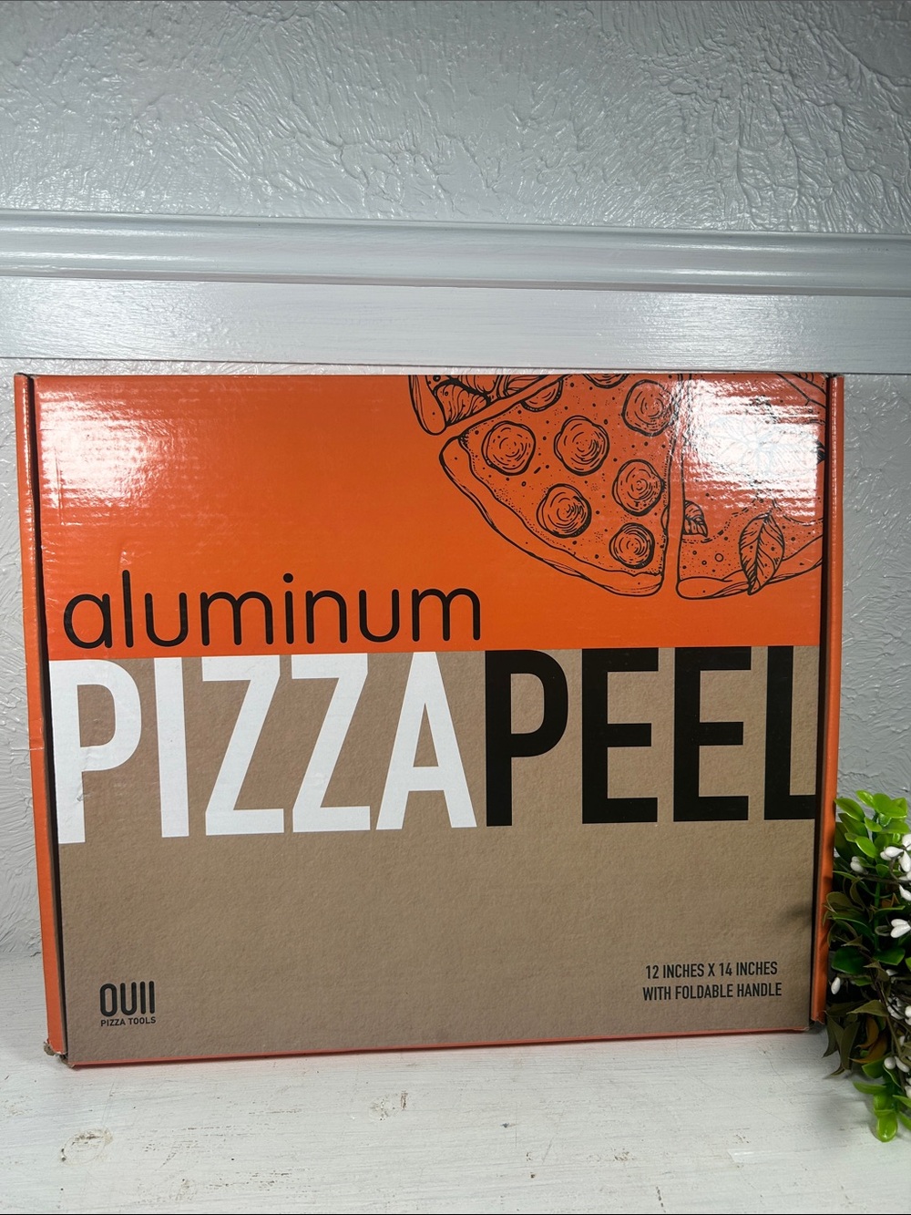 Ouii Aluminum Pizza Peel NWTB Pizza Grill Griddle Oven Tool Pizza Spatula